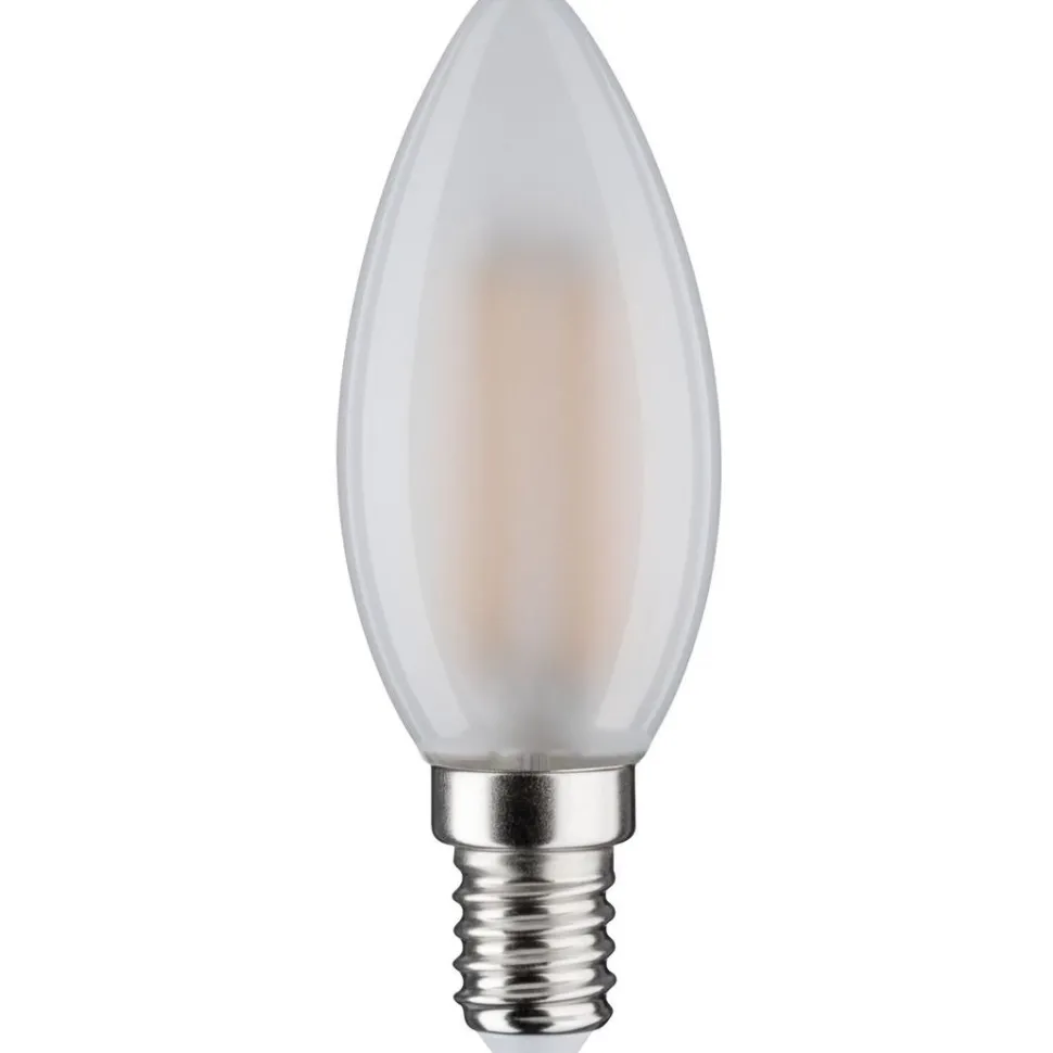 LED-kynttilälamppu Paulmann Candle, E14, 806lm, 5.9W, 2700K, filamentti, himmennettävä, matta