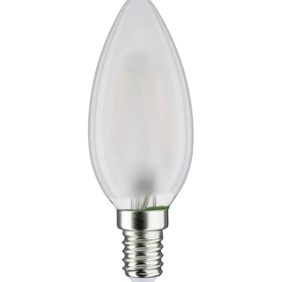 LED-kynttilälamppu Paulmann Candle, E14, 470lm, 5W, 6500K, filamentti, himmennettävä, matta