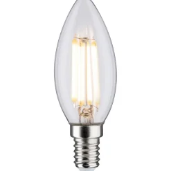 LED-kynttilälamppu Paulmann Candle, E14 806lm, 6.5W, 2700K, filamentti, kirkas
