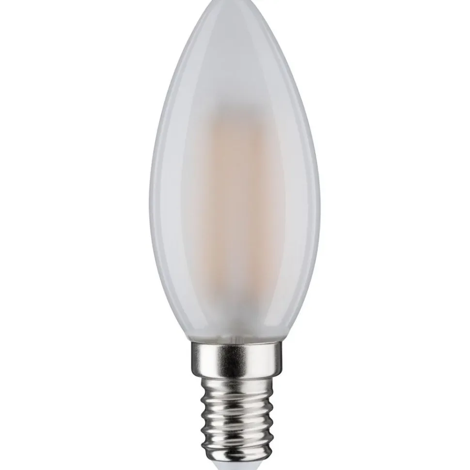 LED-kynttilälamppu Paulmann Candle, E14 806lm, 6.5W, 2700K, filamentti, matta