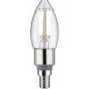 LED-kynttilälamppu Pulmann Candle, E14, 470lm, 5W, filamentti, säädettävä värilämpötila, kirkas