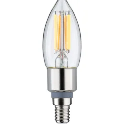 LED-kynttilälamppu Pulmann Candle, E14, 470lm, 5W, filamentti, säädettävä värilämpötila, kirkas