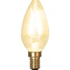 LED-kynttilälamppu Star Trading Soft Glow 353-01-1 Ø35x95mm E14 kirkas 1.5W 2100K 120lm