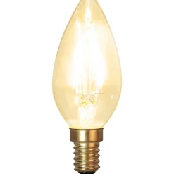 LED-kynttilälamppu Star Trading Soft Glow 353-01-1 Ø35x95mm E14 kirkas 1.5W 2100K 120lm