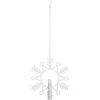 LED-kynttilä Star Trading Flamme Snow, 24x3x29cm, valkoinen