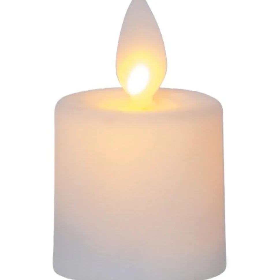 LED-kynttilä Star Trading M-Twinkle, 6cm, 2kpl, valkoinen
