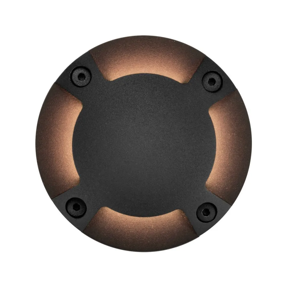 LED-laiturivalaisin FTLIGHT Marina IV 1,5W 24V 3000K IP67 musta alumiini