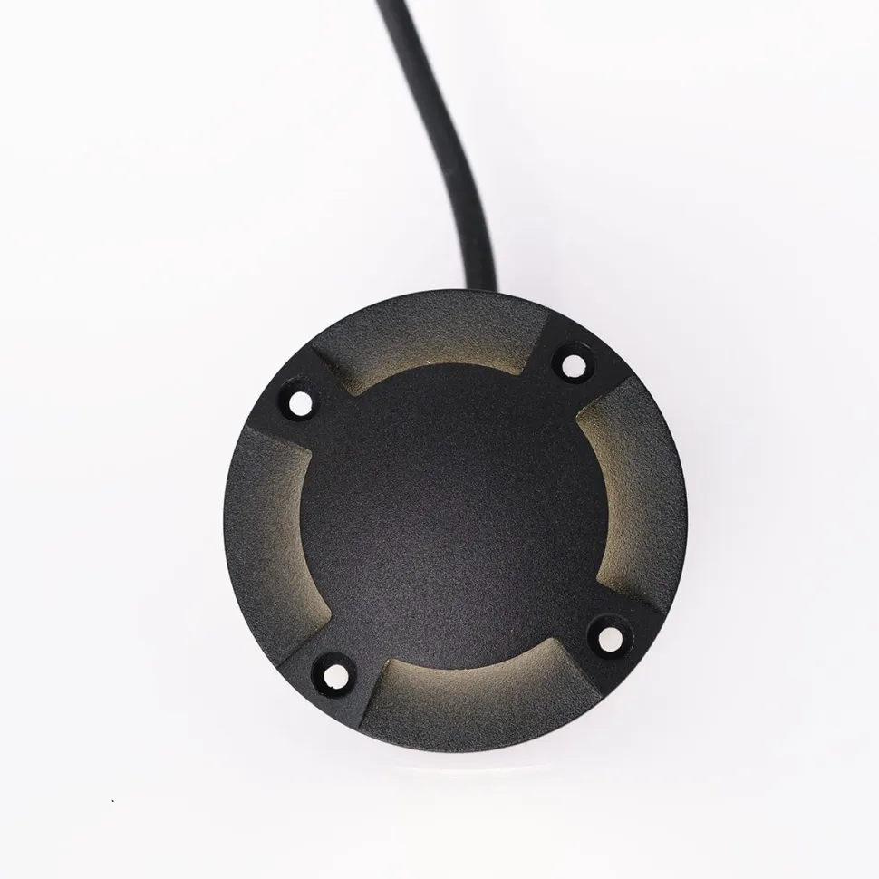 LED-laiturivalaisin FTLIGHT Marina IV 1,5W 24V 3000K IP67 musta alumiini