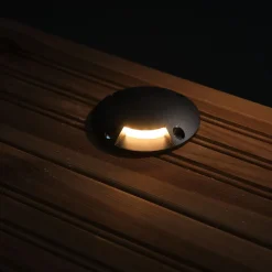 LED-laiturivalaisin FTLIGHT Marina I 1,5W 24V 4000K IP67 musta alumiini