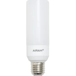 LED-lamppu Airam Tubular TUB37 840, E27, 4000K, 806lm