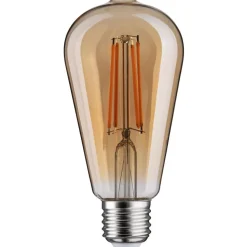 LED-lamppu Paulmann 1879 Filament Rustika E27 470lm 6W 1800K 3-Step-Dim himmennettävä kulta