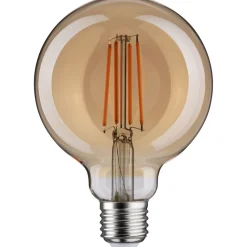 LED-lamppu Paulmann 1879 Filament Globe G95 E27 470lm 6W 1800K 3-Step-Dim himmennettävä kulta