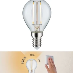 LED-lamppu Paulmann Drop, E14, 250lm, 2.7W, 2700K, filamentti, himmennettävä, kirkas
