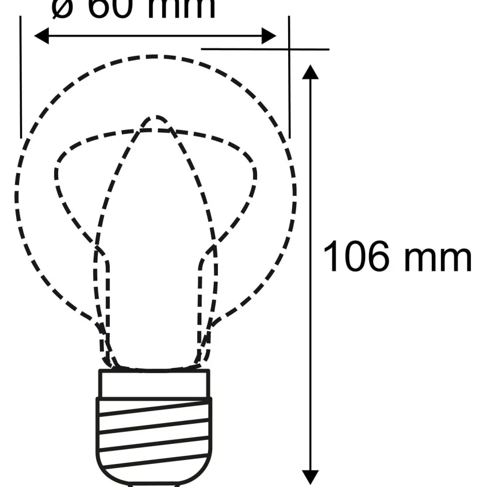 LED-lamppu Paulmann Eco-Line Filament E27 1521lm 7.2W 3000K kirkas
