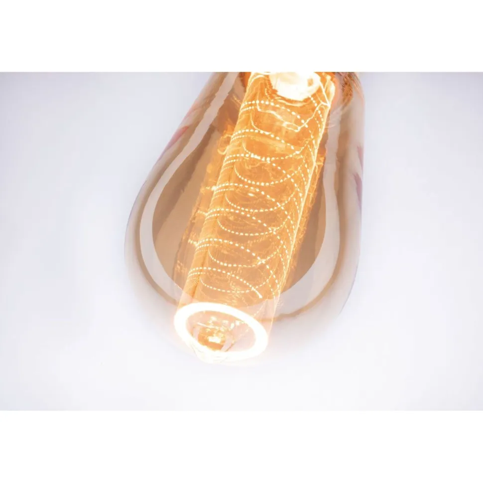 LED-lamppu Paulmann Inner Glow Edition Corn Corn Spiral, E27, 120lm, 3.6W, 1800K, himmennettävä, kulta