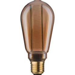 LED-lamppu Paulmann Inner Glow Edition Corn Spiral, E27, 230lm, 4W, 1800K, kulta
