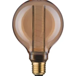 LED-lamppu Paulmann Inner Glow Edition Globe Spiral, E27, 230lm, 4W, 1800K, kulta