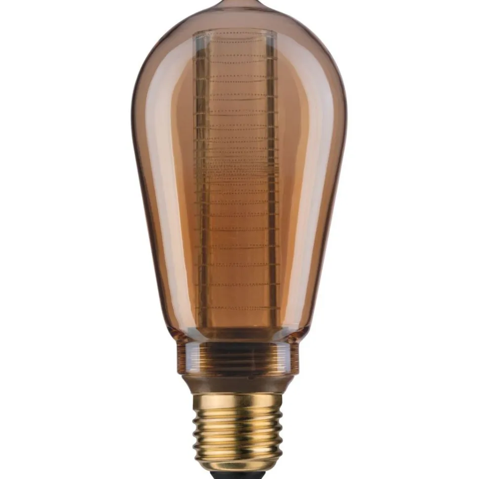 LED-lamppu Paulmann Inner Glow Edition Corn Ring, E27, 230lm, 4W, 1800K, kulta