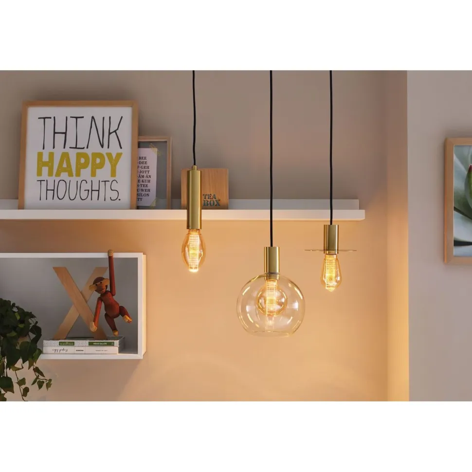 LED-lamppu Paulmann Inner Glow Edition Corn Corn Ring, E27, 120lm, 3.6W, 1800K, himmennettävä, kulta
