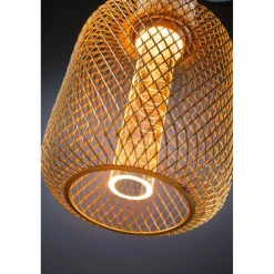 LED-lamppu Paulmann Metallic Glow Illuminant Zyl, E27, Spiral, 200lm, 4.2W, 1800K, messinki