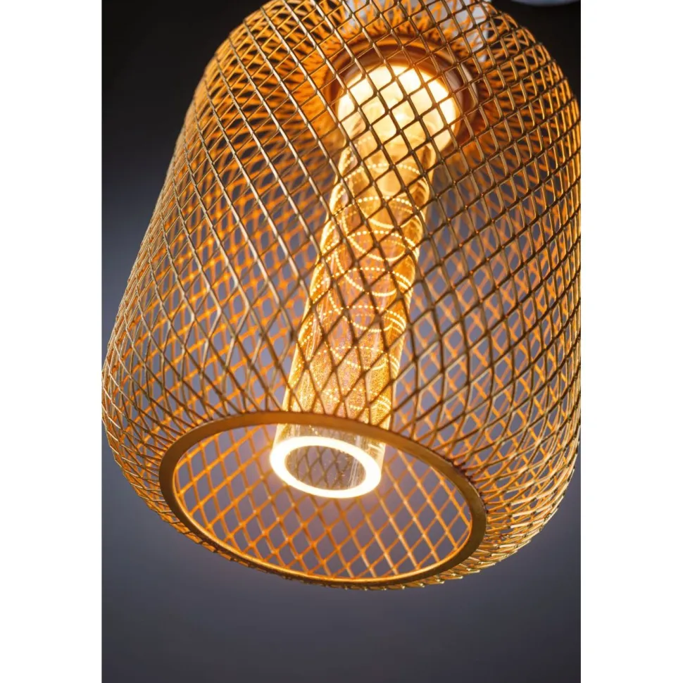 LED-lamppu Paulmann Metallic Glow Illuminant Zyl, E27, Spiral, 200lm, 4.2W, 1800K, messinki