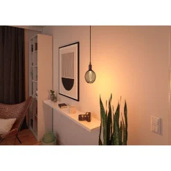 LED-lamppu Paulmann Metallic Glow Globe, E27, Helix, 110lm, 3.5W, 1800K, musta