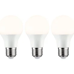 LED-lamppu Paulmann Pear, E27, 806lm, 8W, 2700K, opaali, 3kpl