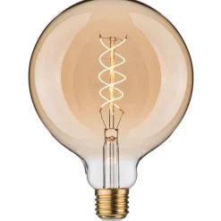 LED-lamppu Paulmann Rustic Shine Globe, 230V, 300lm, 4.2W, 1800K, himmennettävä, kulta