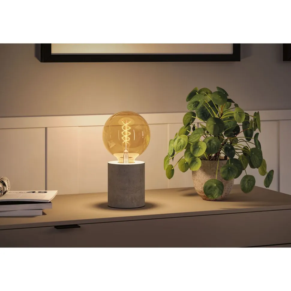 LED-lamppu Paulmann Rustic Shine Globe, 230V, 300lm, 4.2W, 1800K, himmennettävä, kulta