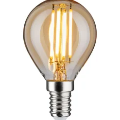LED-lamppu Paulmann Vintage Edition Drop, E14, 430lm, 4.7W, 2500K, himmennettävä, kulta