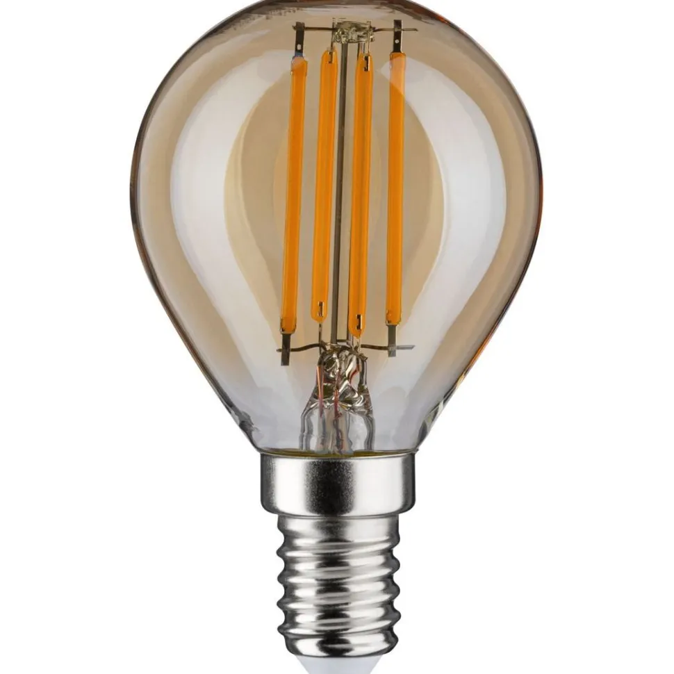 LED-lamppu Paulmann Vintage Edition Drop, E14, 430lm, 4.7W, 2500K, himmennettävä, kulta