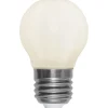 LED-lamppu Star Trading 375-23-1 Ø45x78mm E27 opaali 4.7W 4000K 470lm