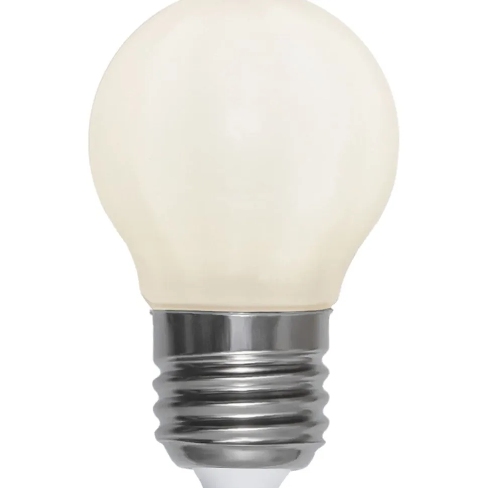 LED-lamppu Star Trading 375-23-1 Ø45x78mm E27 opaali 4.7W 4000K 470lm