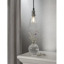 LED-lamppu Star Trading Clear Filament 354-03-1, Ø25x85mm, E14, T25, 4.9W, 2700K, 470lm