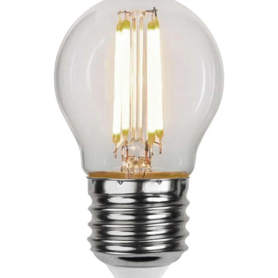 LED-lamppu Star Trading Clear Filament 3-step 354-92-1, Ø45x78mm, E27, G45, 4.2W, 3000K