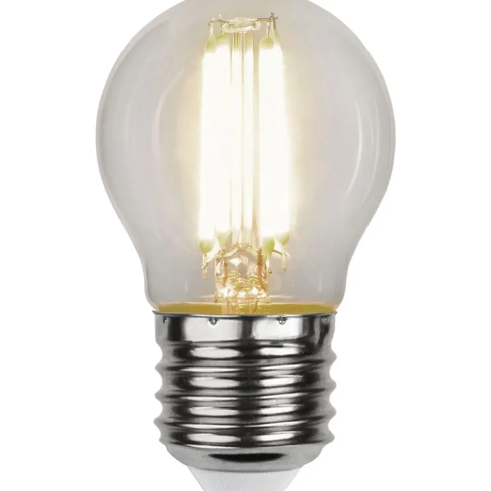 LED-lamppu Star Trading Clear Filament 3-step 354-92-1, Ø45x78mm, E27, G45, 4.2W, 3000K
