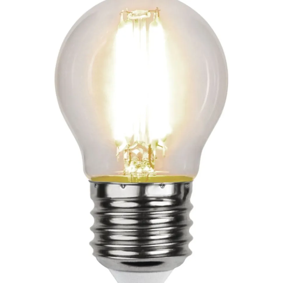 LED-lamppu Star Trading Clear Filament 3-step 354-92-1, Ø45x78mm, E27, G45, 4.2W, 3000K