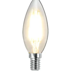 LED-lamppu Star Trading Clear Filament 351-36, Ø35x97mm, E14, C35, 2.5W, 2700K, 250lm