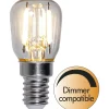 LED-lamppu Star Trading Clear White Filament 352-78, Ø26x58mm, E14, ST26, 1.6W, 2700K, 110lm