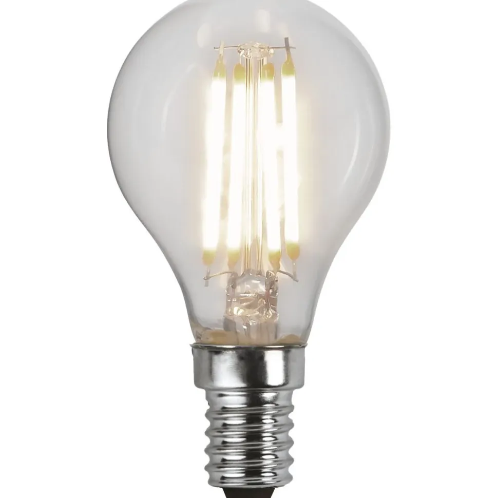 LED-lamppu Star Trading Clear Filament 3-step 354-91-1, Ø45x83mm, E14, P45, 4.2W, 3000K