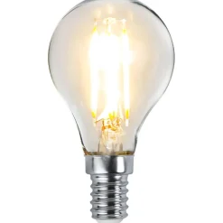 LED-lamppu Star Trading Clear Filament 351-34, Ø45x80mm, E14, P45, 2.5W, 2700K, 250lm