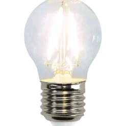 LED-lamppu Star Trading Clear Filament 352-19-1, Ø45x78mm, E27, G45, 1.5W, 2700K, 150lm