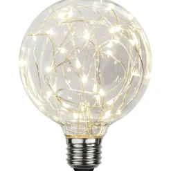 LED-lamppu Star Trading Decoled, E27, G95, 2900K, 45lm
