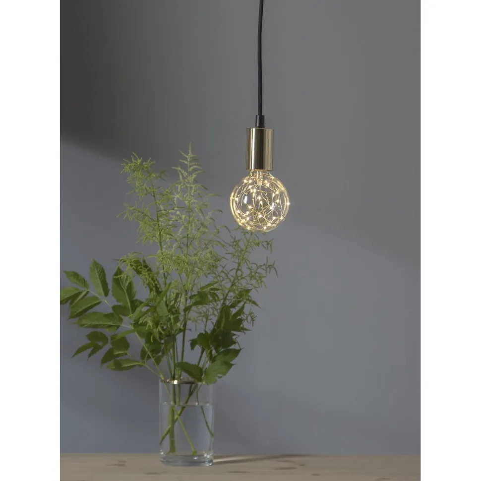 LED-lamppu Star Trading Decoled, E27, G95, 2900K, 45lm
