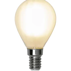 LED-lamppu Star Trading Frosted Filament 339-10, Ø45x80, E14, P45, 4.5W, 2700K, 470lm, 2kpl