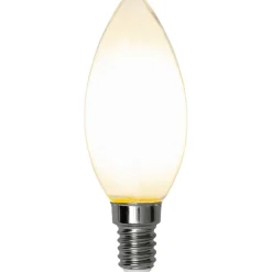 LED-lamppu Star Trading Frosted Filament 339-02, Ø35x97, E14, C35, 4.5W, 2700K, 470lm, 2kpl