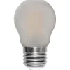 LED-lamppu Star Trading Frosted Filament 339-07, Ø45x78, E27, G45, 4.5W, 2700K, 470lm, 2kpl