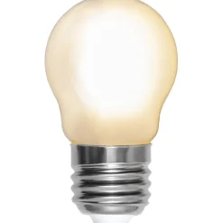 LED-lamppu Star Trading Frosted Filament 339-06, Ø45x78, E27, G45, 2.5W, 2700K, 250lm, 2kpl