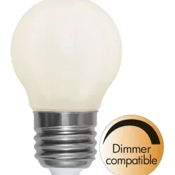 LED-lamppu Star Trading Opaque Filament RA 90 375-24-3, Ø45x78mm, E27, G45, 5W, 2700K, 440lm