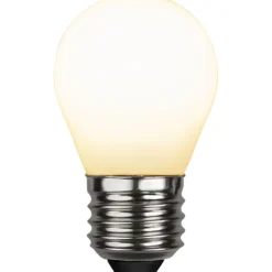 LED-lamppu Star Trading Opaque Filament RA 90 375-24-2, Ø45x78mm, E27, G45, 5W, 3000K, 470lm